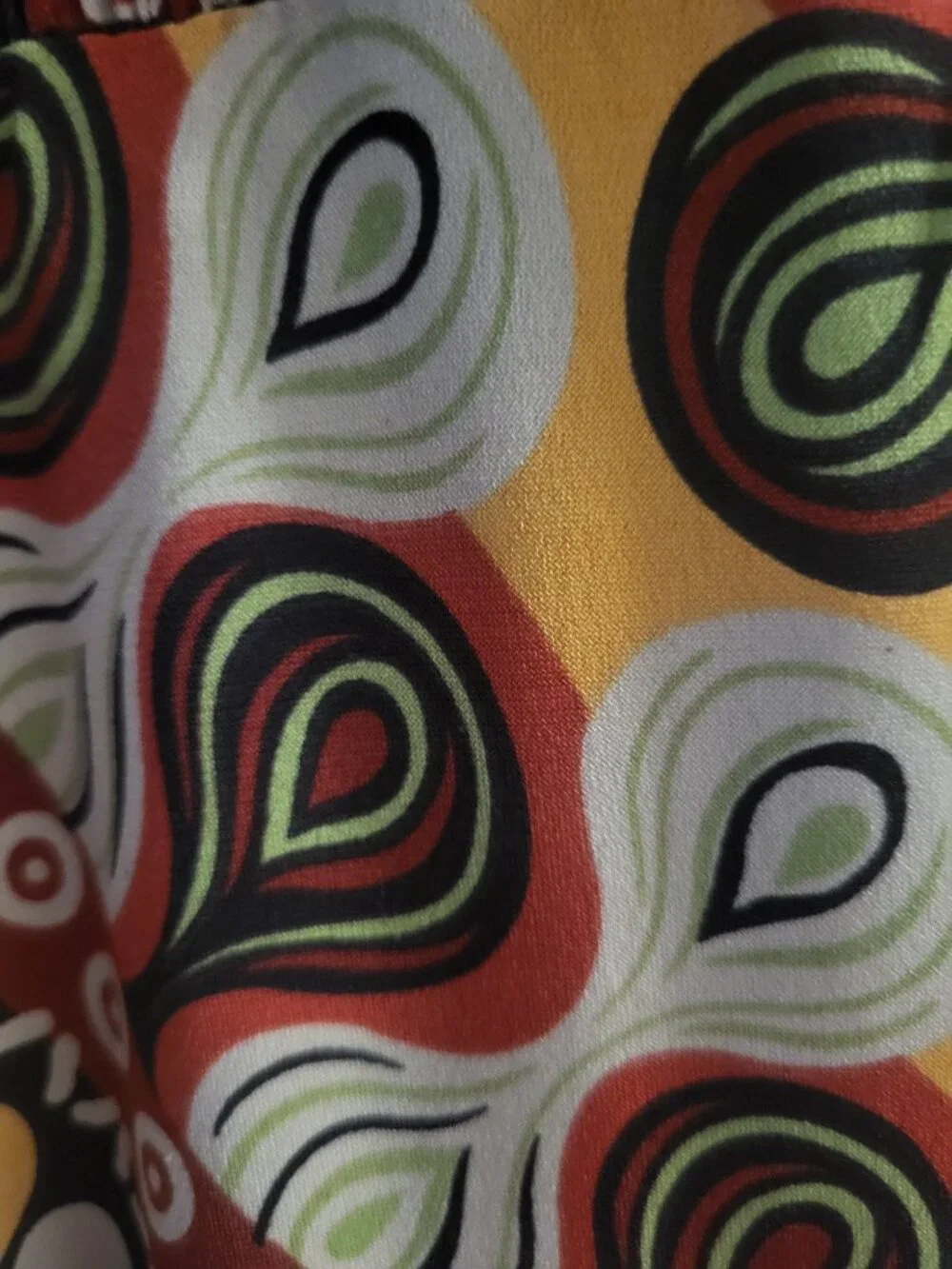 Terra Nostra Boho Patchwork Print V-Neck Maxi Dress - M - Picture 5 of 8